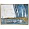 42" x 32" Austin Allen James Abstract Painting 8 Gold Frame Wall
