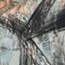 5_42" x 42" Streetside Sketch Black Frame Hand Painted Canvas Wall  more views