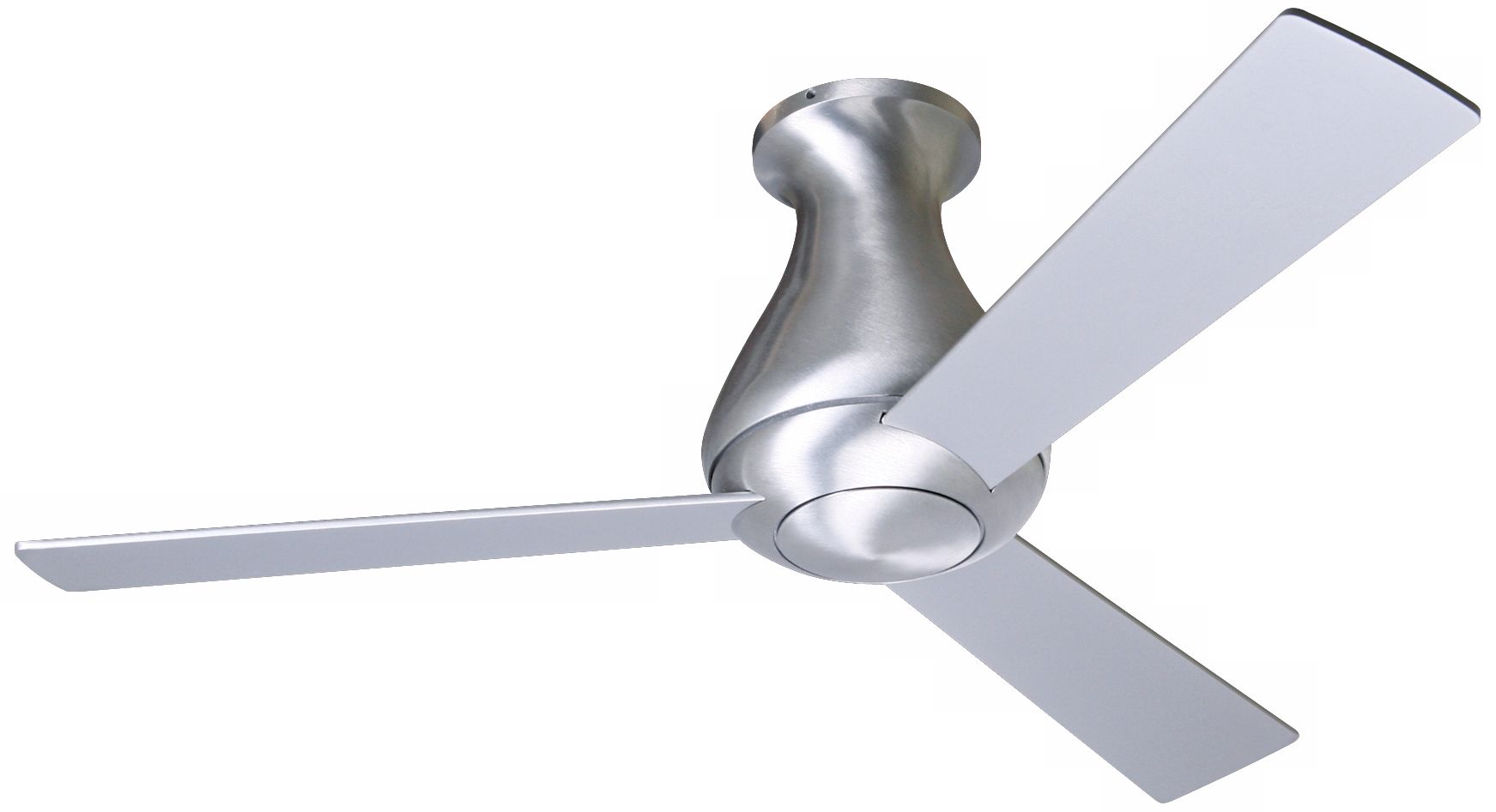 42" Modern Fan Altus Hugger Gloss White Ceiling Fan With Remote - # ...