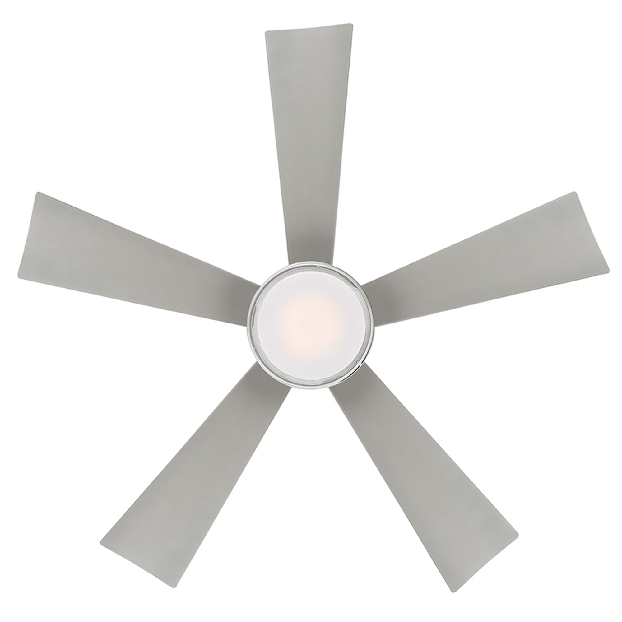 Image 5 42" Modern Forms Wynd Stainless Steel LED Smart Ceiling Fan - Made to Order more views