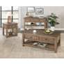 Monterey 50" Wide Reclaimed Natural Sofa Console Table in scene