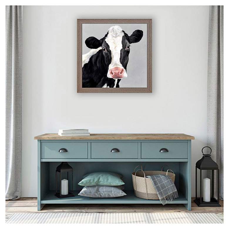 Image 1 Dottie 27"W x 27"H Framed Art in scene