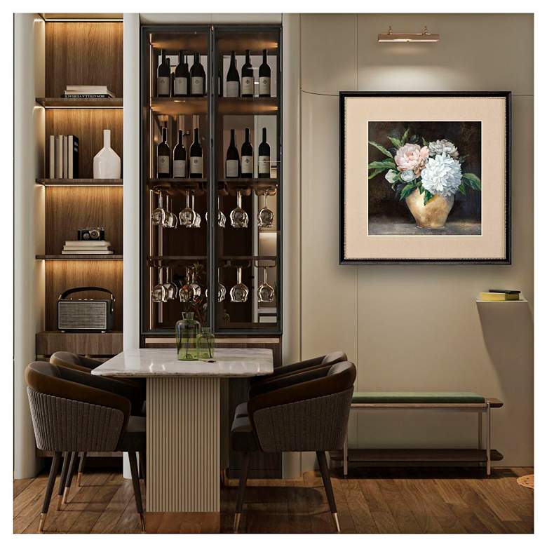Image 1 Still Life Peonies I 30"W x 30"H Framed Art in scene