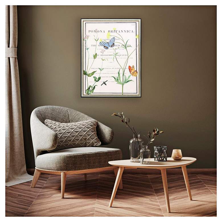 Image 1 Ephemeral Bloom 26"W x 34"H Framed Art in scene