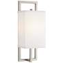 42E70 - 13.5" H Brushed Nickel Wall Sconce - Direct Wire