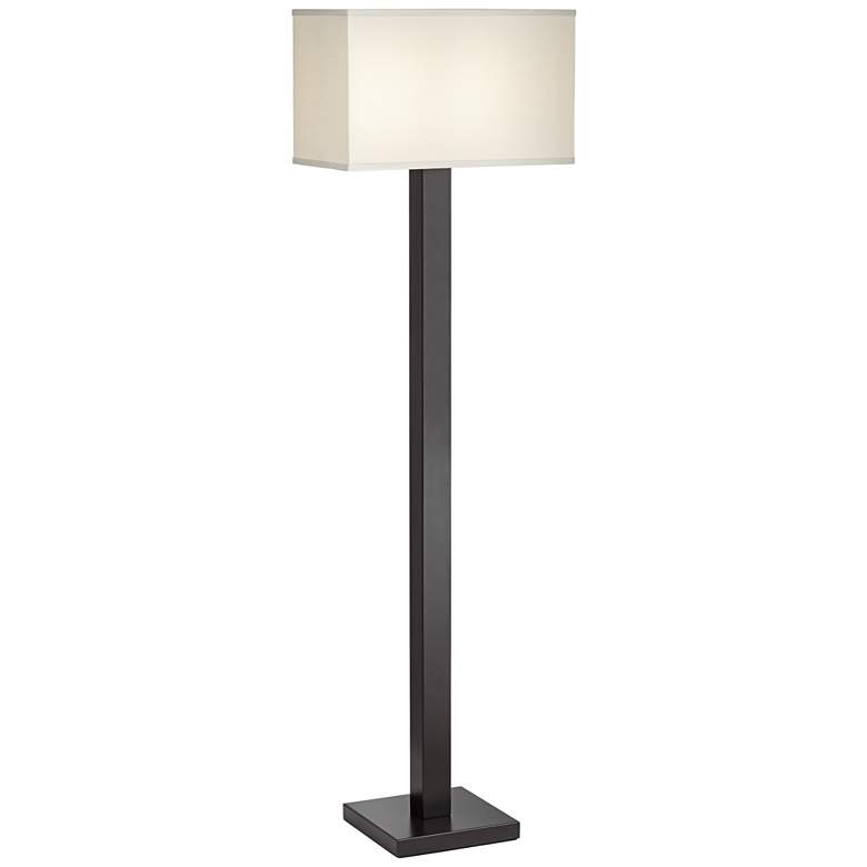 Image 1 42F04 - Modern Dark Bronze Floor Lamp