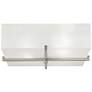42F07 - 18" Square Flush Mount Fixture in Brushed Nickel