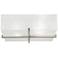 42F07 - 18" Square Flush Mount Fixture in Brushed Nickel