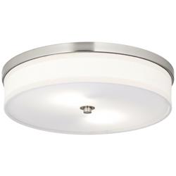 42G22-16&quot; FlushMounted Ceiling Fixture w/White Frosted Glass