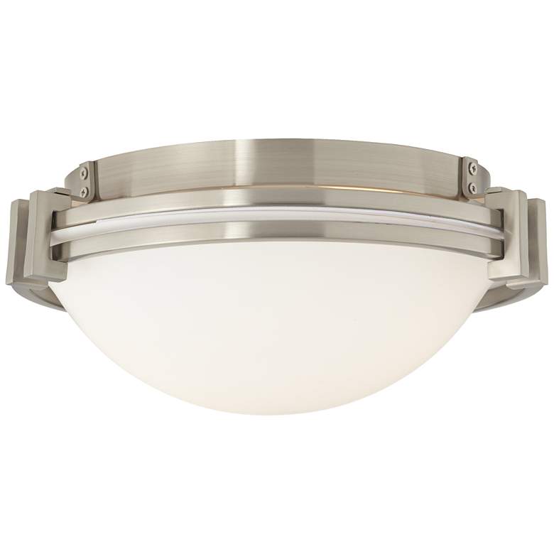 Image 1 42G47 - 12" Flushmount Ceiling Fixture in Brushed Nickel