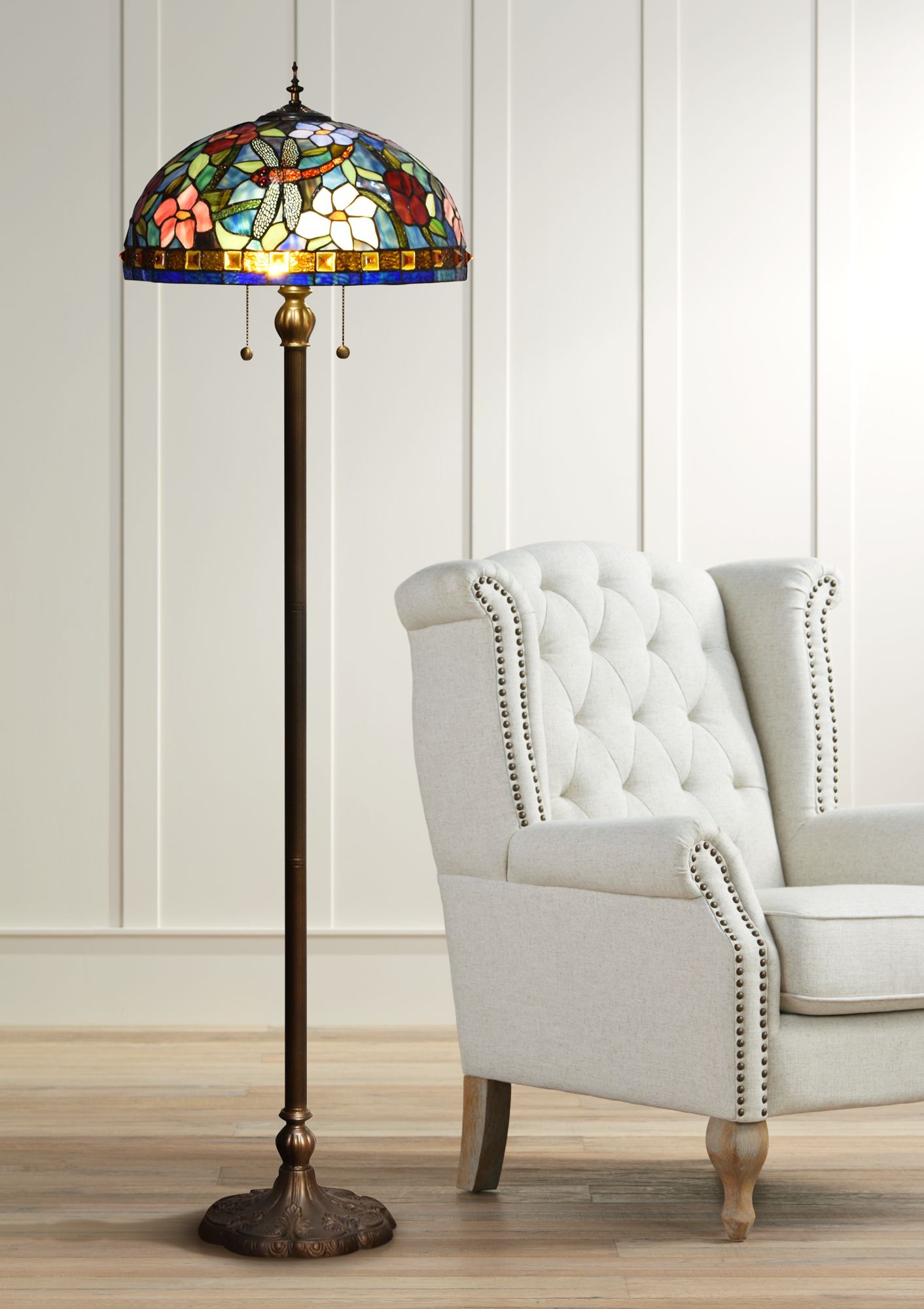 Dale Tiffany, Art Glass, Floor Lamps | Lamps Plus
