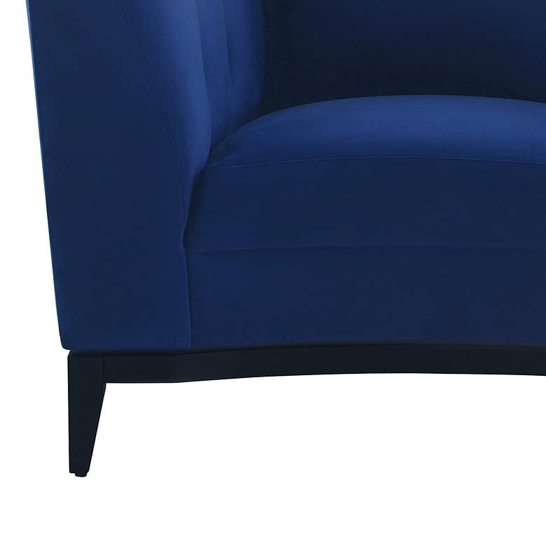 Image 5 42x38x31 Melange Blue Accent Chair more views