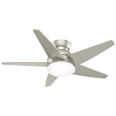 44" Casablanca Isotope Matte Nickel LED Ceiling Fan