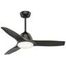 44" Casablanca Wisp Noble Bronze LED Ceiling Fan with Remote Control