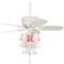 44" Casa Deville™ Pretty in Pink LED Ceiling Fan