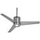 44" Casa Metro® LED Brushed Nickel Ceiling Fan