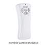 5_44" Casa Vieja Marbella Breeze White LED Hugger Fan with Remote more views