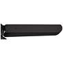 4_44" Casa Vieja Plaza Matte Black Damp Cage Light Fan with Remote more views