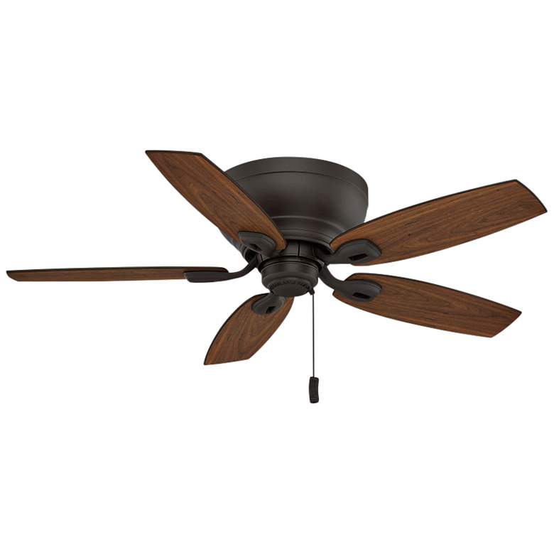 Image 4 44" Casablanca Durant Bronze LED Hugger Ceiling Fan with Pull Chain more views