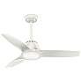 Thumbnail2 of 44" Casablanca Wisp Fresh White LED Ceiling Fan with Remote Control