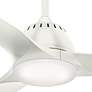 Thumbnail4 of 44" Casablanca Wisp Fresh White LED Ceiling Fan with Remote Control more views