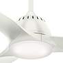 6_44" Casablanca Wisp Fresh White LED Ceiling Fan with Remote Control more views