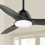 44" Casablanca Wisp Noble Bronze LED Ceiling Fan with Remote Control