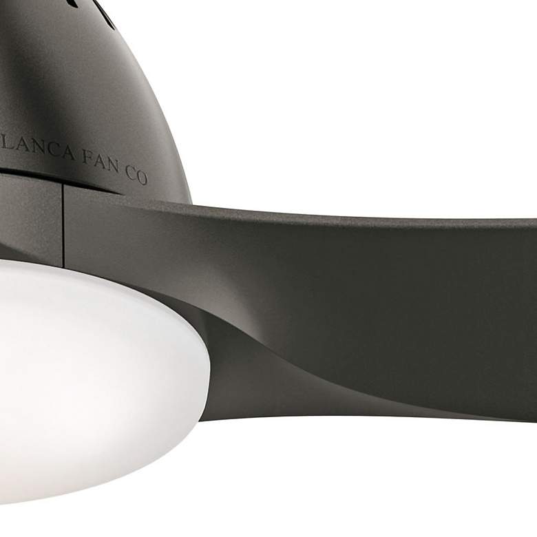Image 4 44" Casablanca Wisp Noble Bronze LED Ceiling Fan with Remote Control more views