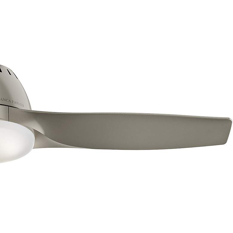 Image 3 44" Casablanca Wisp Painted Pewter LED Ceiling Fan with Remote Control more views