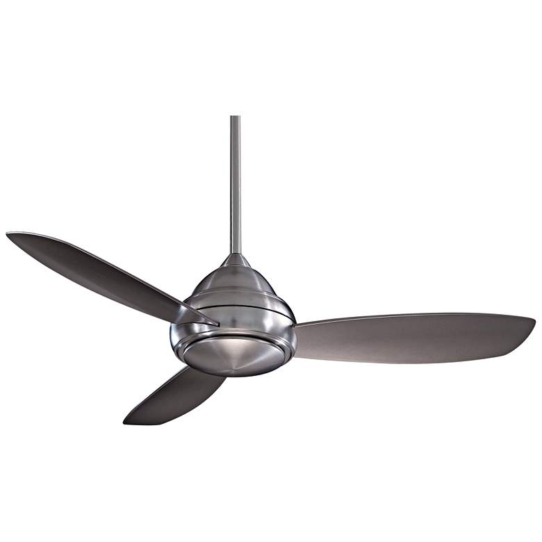 Image 2 44 inch Concept I Brushed Nickel LED Ceiling Fan with Remote