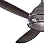 44" Concept I Brushed Nickel LED Ceiling Fan with Remote