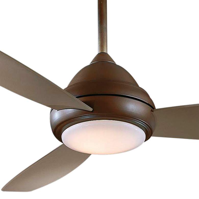 Image 3 44 inch Concept I Oil-Rubbed Bronze LED Ceiling Fan with Remote more views