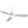 44" Concept I White LED Ceiling Fan with Remote Control