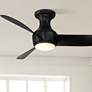 1_44" Corona Matte Black 3500K LED Smart Ceiling Fan