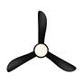 4_44" Corona Matte Black 3500K LED Smart Ceiling Fan more views