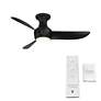 6_44" Corona Matte Black 3500K LED Smart Ceiling Fan more views