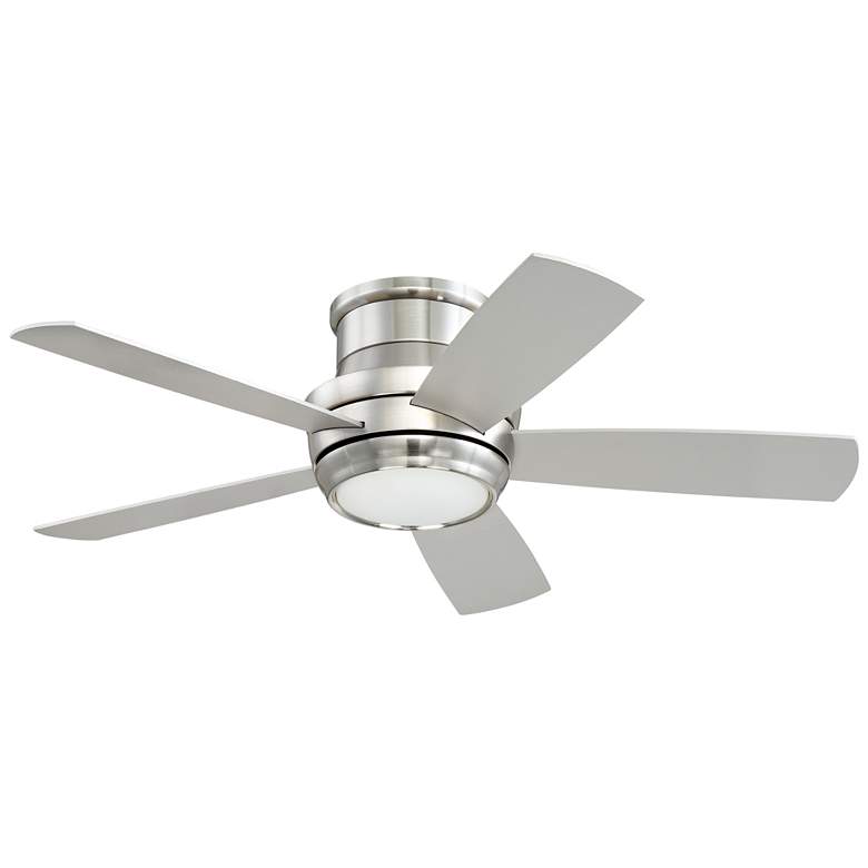 Image 1 44" Craftmade Tempo Hugger Ceiling Fan with LED Light and Remote