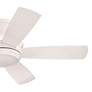 3_44" Craftmade Tempo White Finish LED Hugger Ceiling Fan with Remote more views