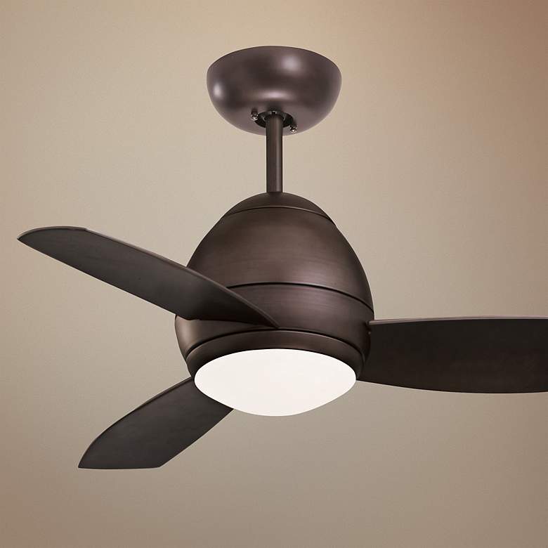 Image 1 44" Emerson Curva Oil-Rubbed Bronze Ceiling Fan