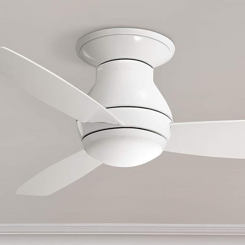 Image 1 44 inch Emerson Curva Sky White Ceiling Fan