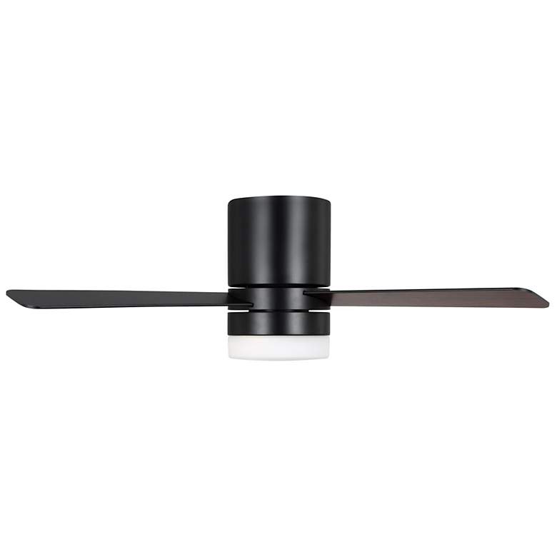 Image 2 44" Era Midnight Black and American Walnut LED Ceiling Fan more views