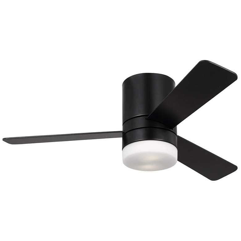 Image 4 44" Era Midnight Black and American Walnut LED Ceiling Fan more views