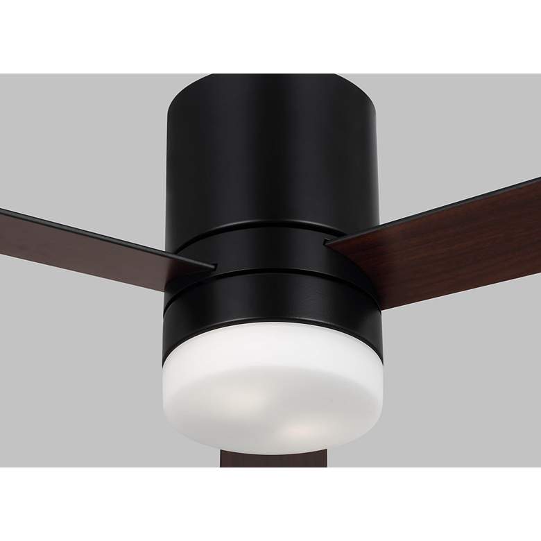 Image 6 44" Era Midnight Black and American Walnut LED Ceiling Fan more views