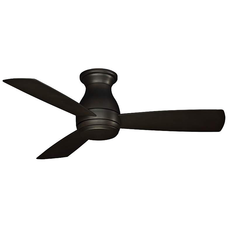 Image 3 44 inch Fanimation Hugh Dark Bronze LED Hugger Ceiling Fan more views