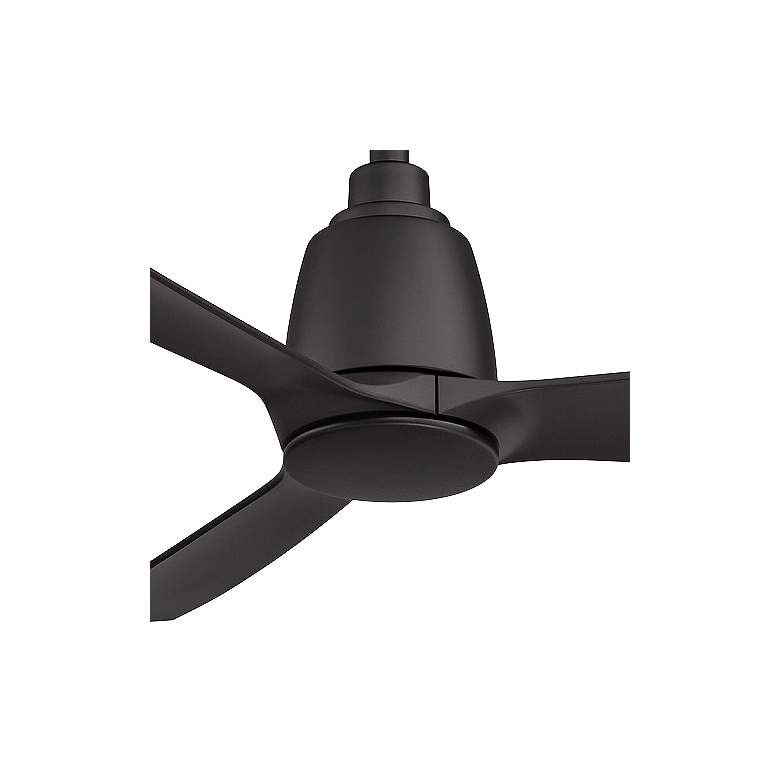 44&quot; Fanimation Kute Black Damp Outdoor Ceiling Fan with Remote Control more views