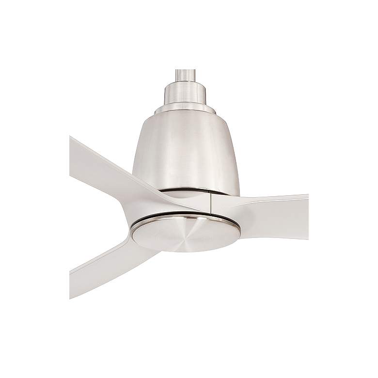 44&quot; Fanimation Kute Brushed Nickel Damp Ceiling Fan more views