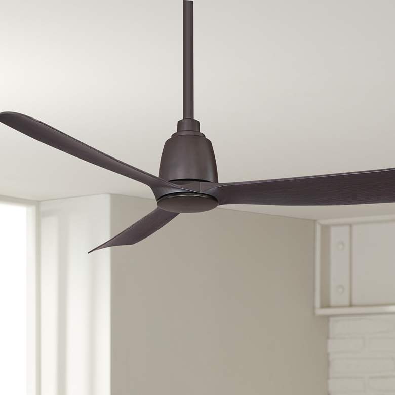 Image 1 44 inch Fanimation Kute Dark Bronze Damp Smart Ceiling Fan