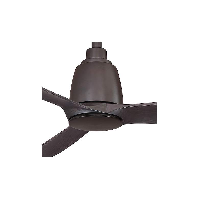 Image 3 44 inch Fanimation Kute Dark Bronze Damp Smart Ceiling Fan more views