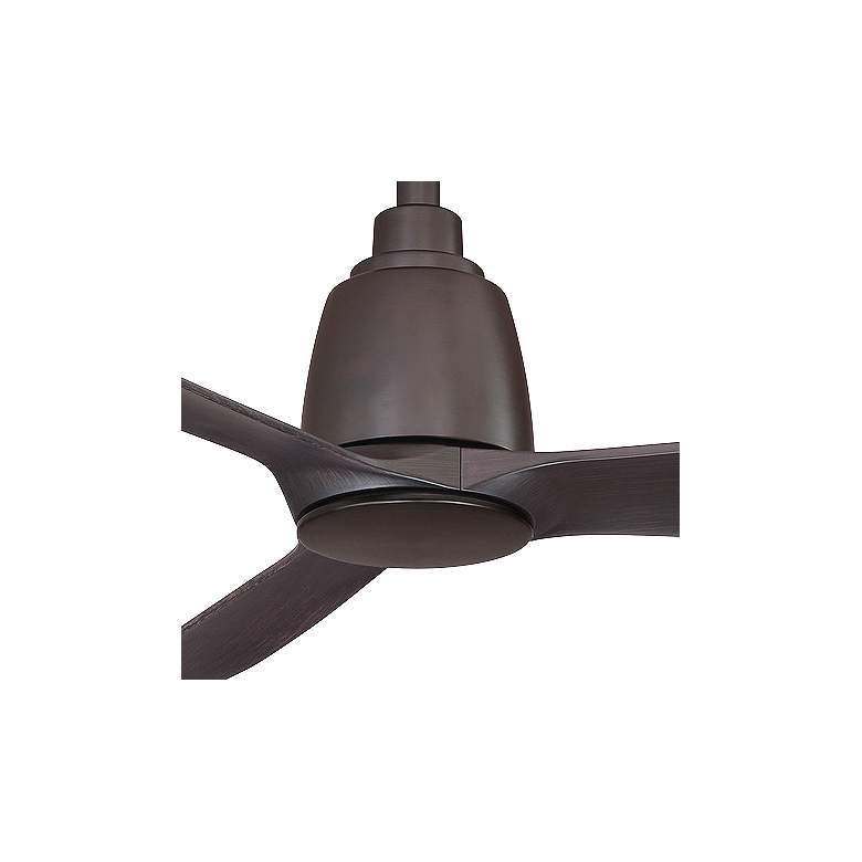 Image 3 44" Fanimation Kute Dark Bronze Damp Smart Ceiling Fan more views