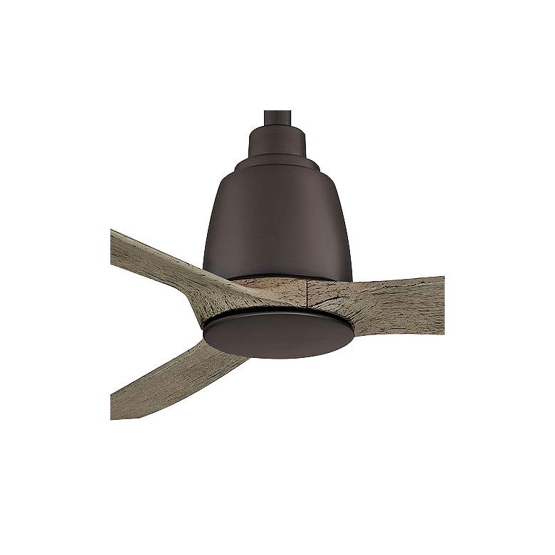 Image 3 44" Fanimation Kute Matte Greige Damp Outdoor Smart Ceiling Fan more views